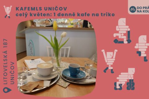 Na triko: kafe gratis v KafeMls, Uničov