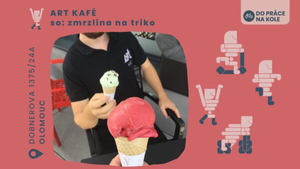 Na triko: kopeček zmrzky v Art Kafé