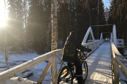Jak na cyklistiku v zimě? Co všechno se můžeme učit od Finů?