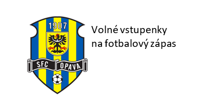 Volné vstupenky na fotbalový zápas SFC Opava